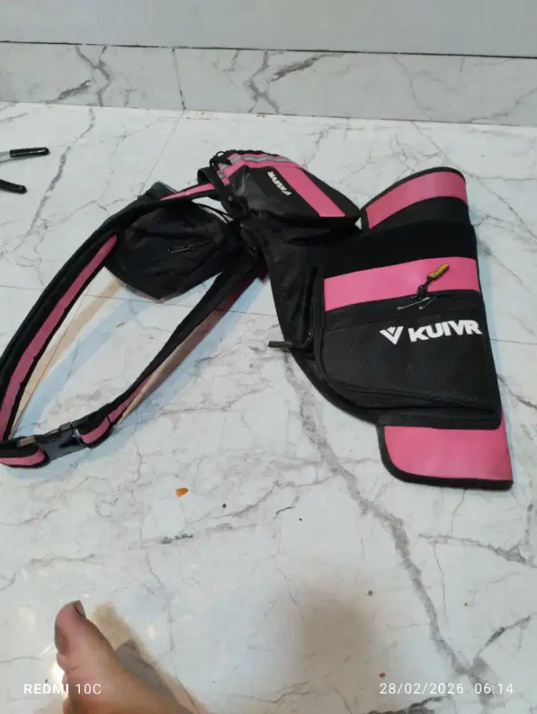 Tas panahan,kuiver,arm guard dan bowstain
