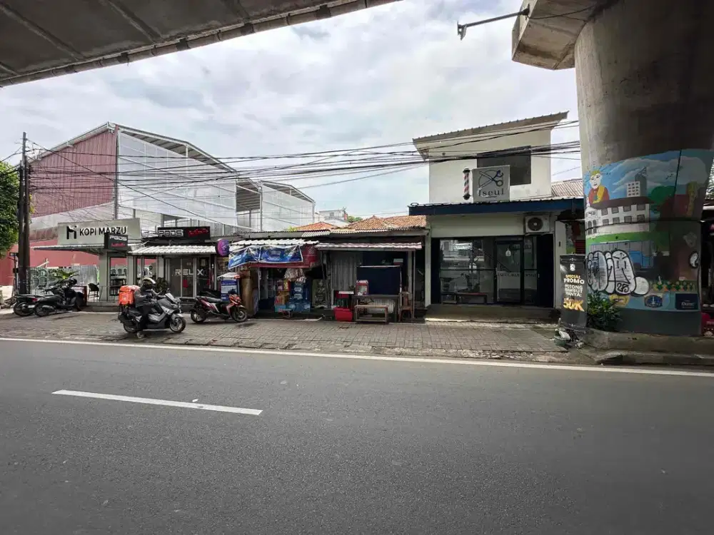 dijual tanah komersil buat usaha kantor di bawah njop di antasari jakarta selatan