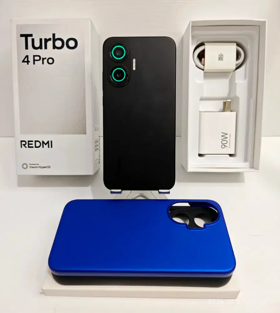 Xiaomi Redmi Turbo 4 Pro 5G 12/256 Gb Likenew 98%  BeaCukai bisa TT/BT