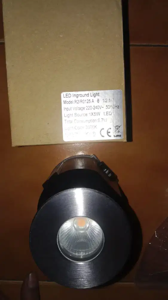 lampu lantai ( inground light LED )