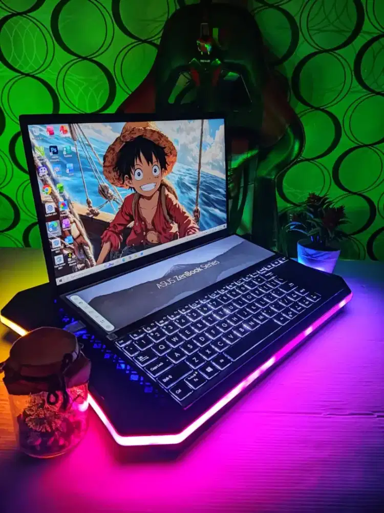 Asus Zenbook Duo Core i5 Ram 8/512gb Ssd Siap Pakai COD