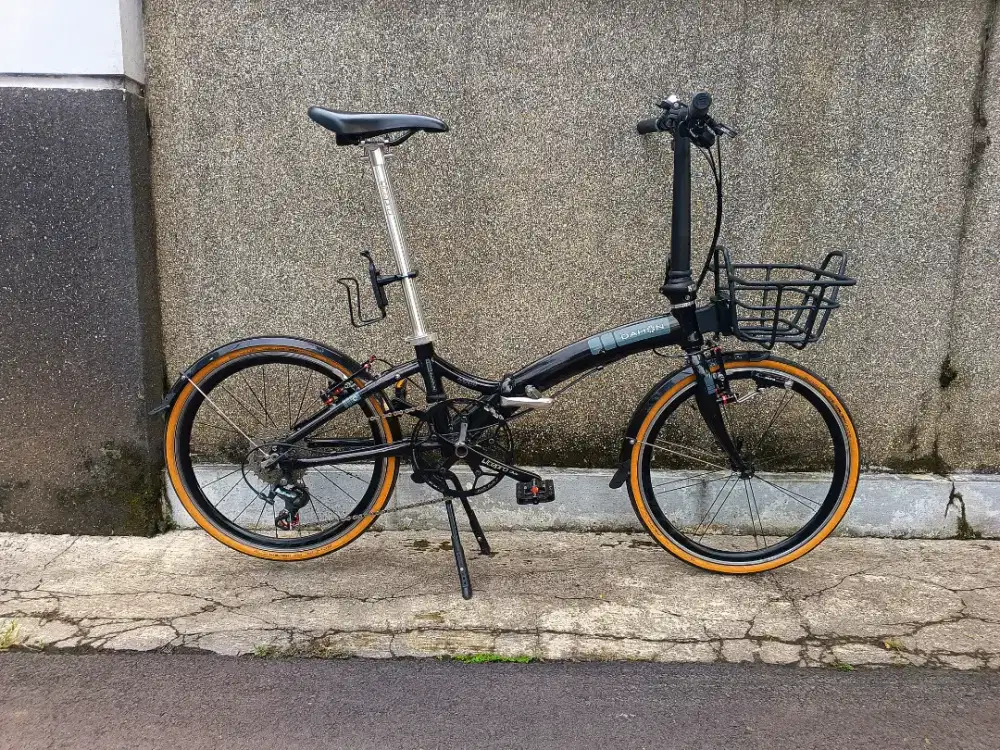 Sepeda lipat dahon roo full upgrade