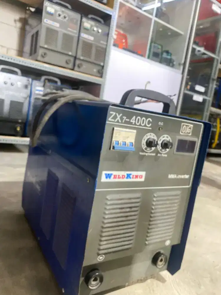 MESIN LAS BEKAS MMA 400A WELDKING BEKAS 400 AMPERE 3 PHASE SMAW STIK