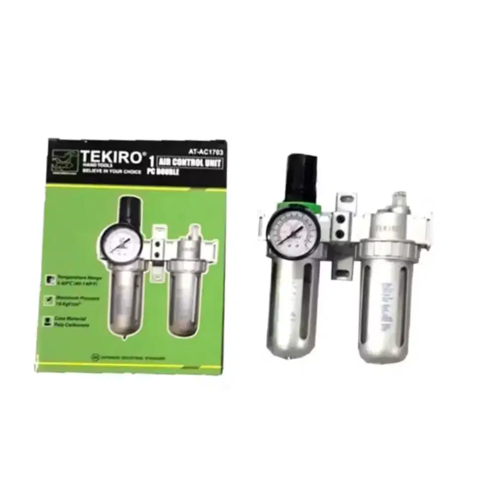 Tekiro Air Filter Regulator 2 Tabung (Baru)