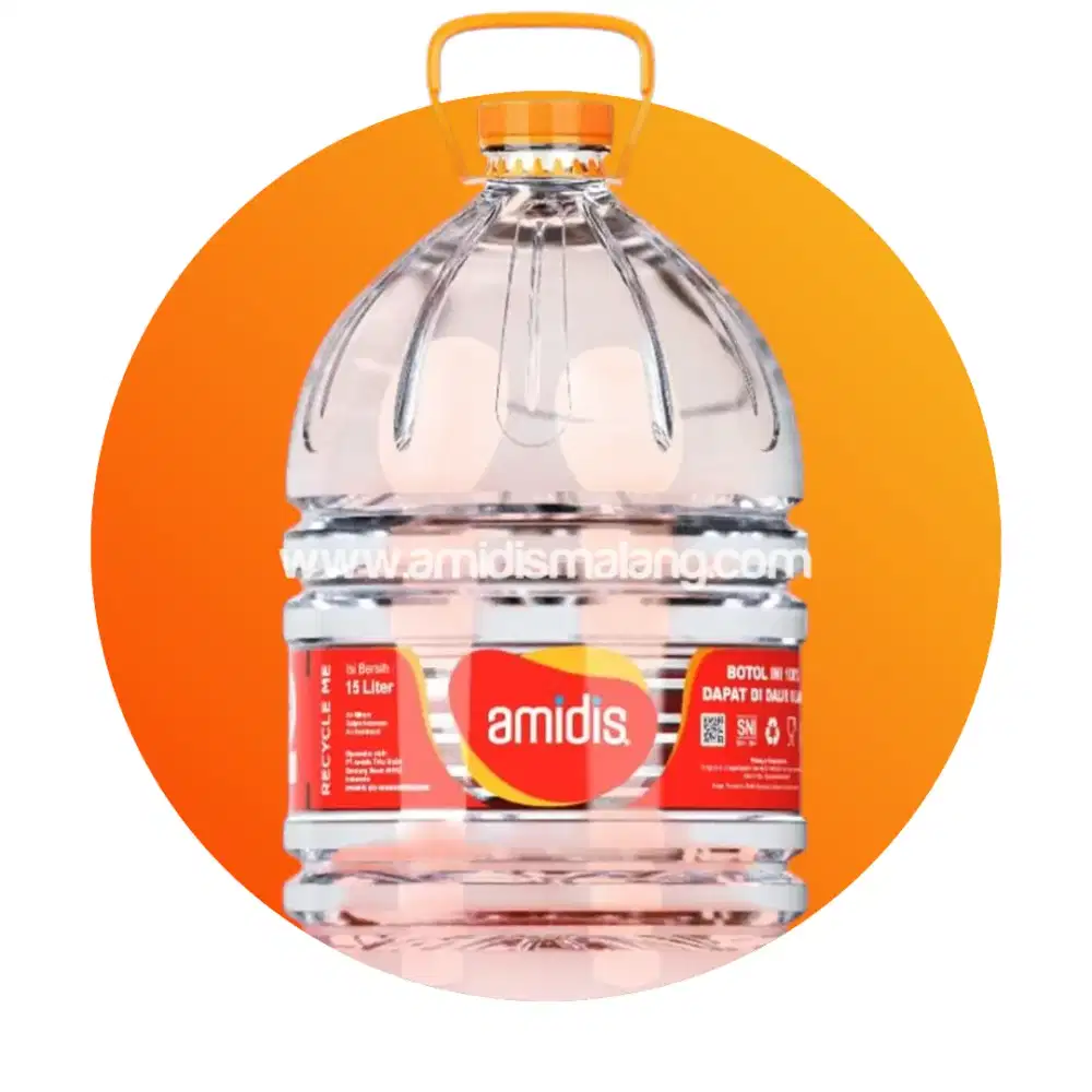 Amidis 15 liter air sudah masak distilasi suling demineral murni
