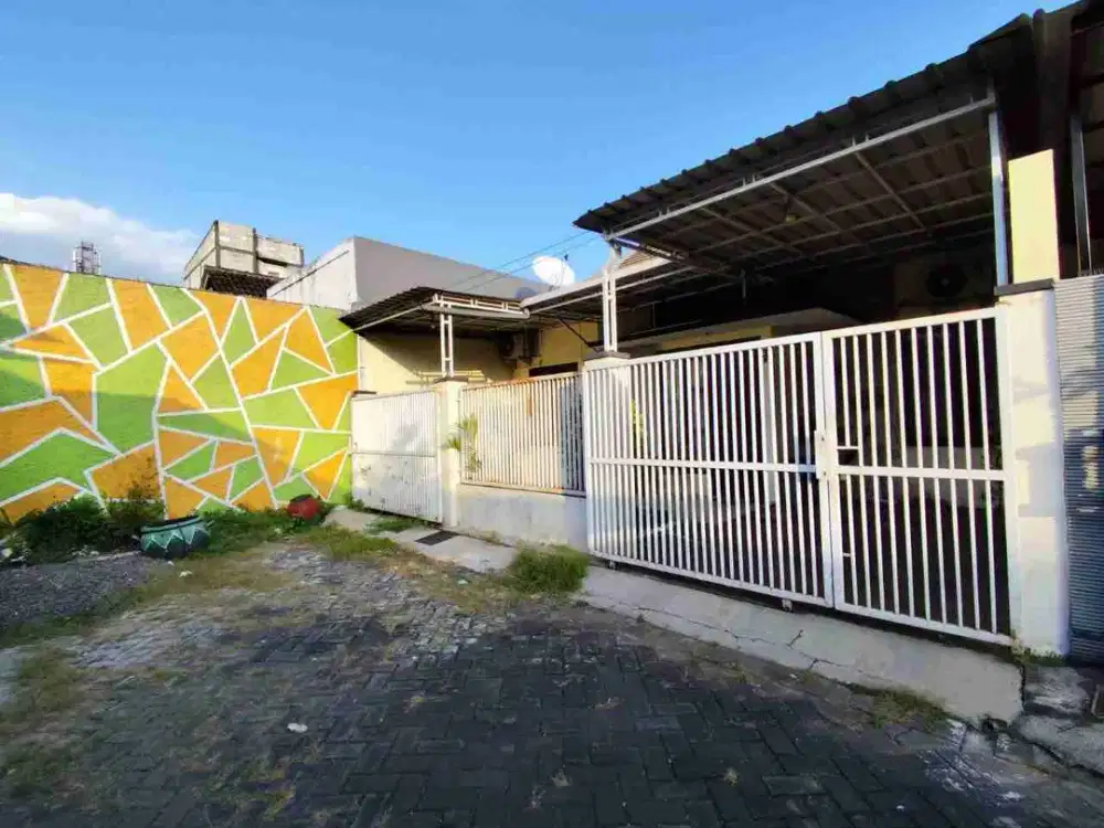 KUTISARI SELATAN LEBAR 8 ‼️ Jual Rumah Bonus Furnish Dekat Kampus Petra Siwalankerto