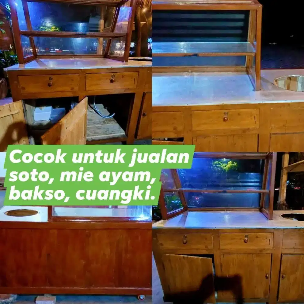 Gerobak Kayu Jati Bekas, Obral aja gan