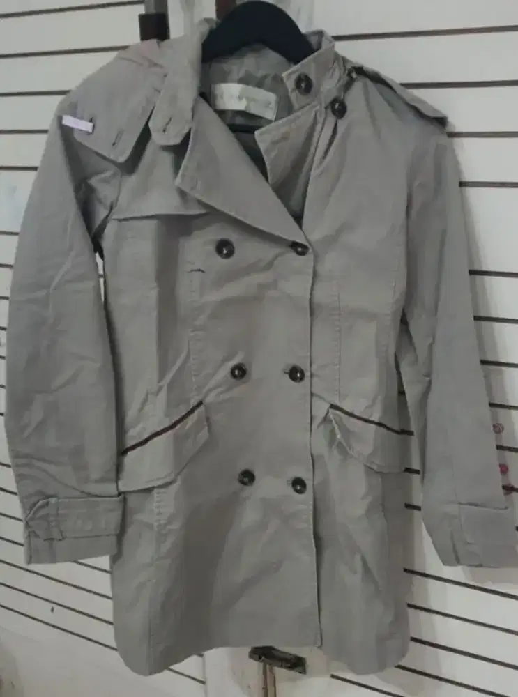 WINTER ZARA BASIC LONG COAT BLAZER HOODIE ORIGINAL