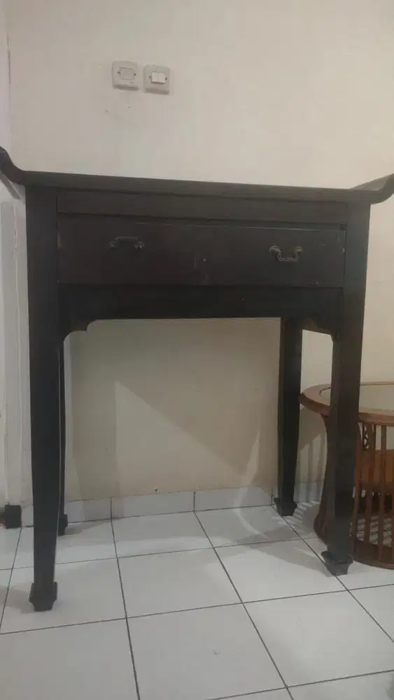 Meja Sembayang Kayu Jati