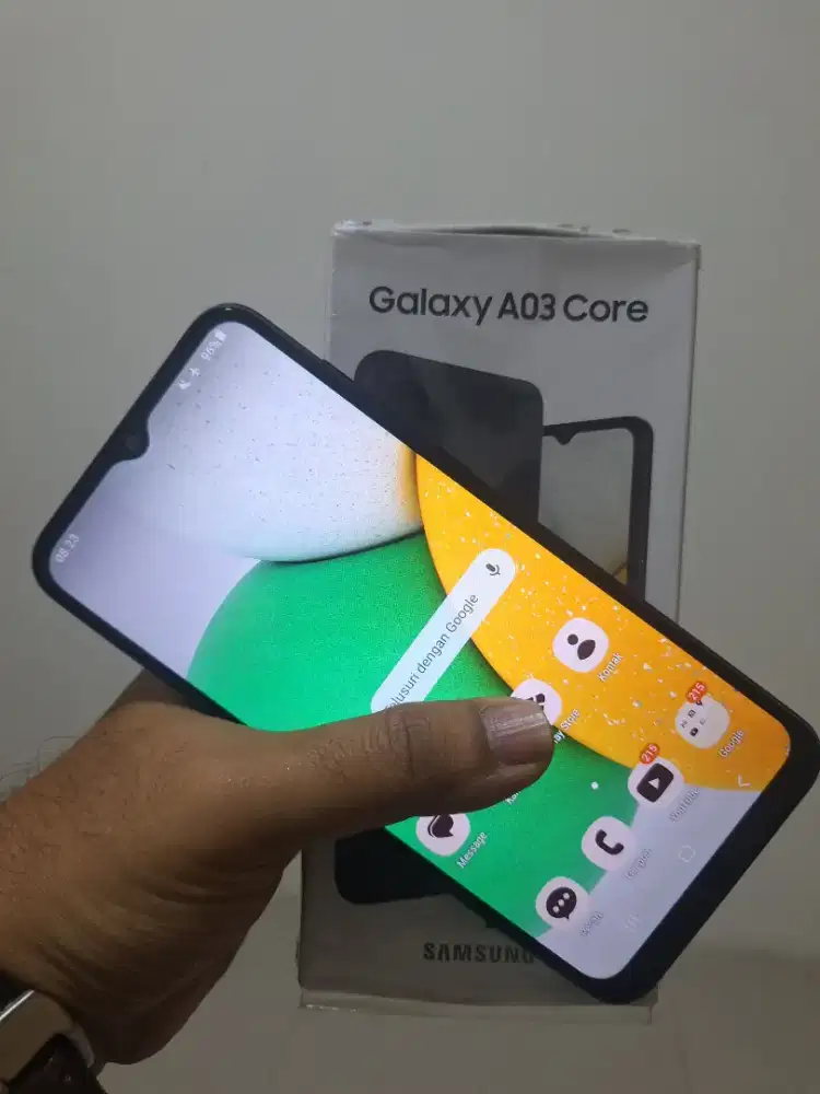 Samsung A03 Core tangan pertama