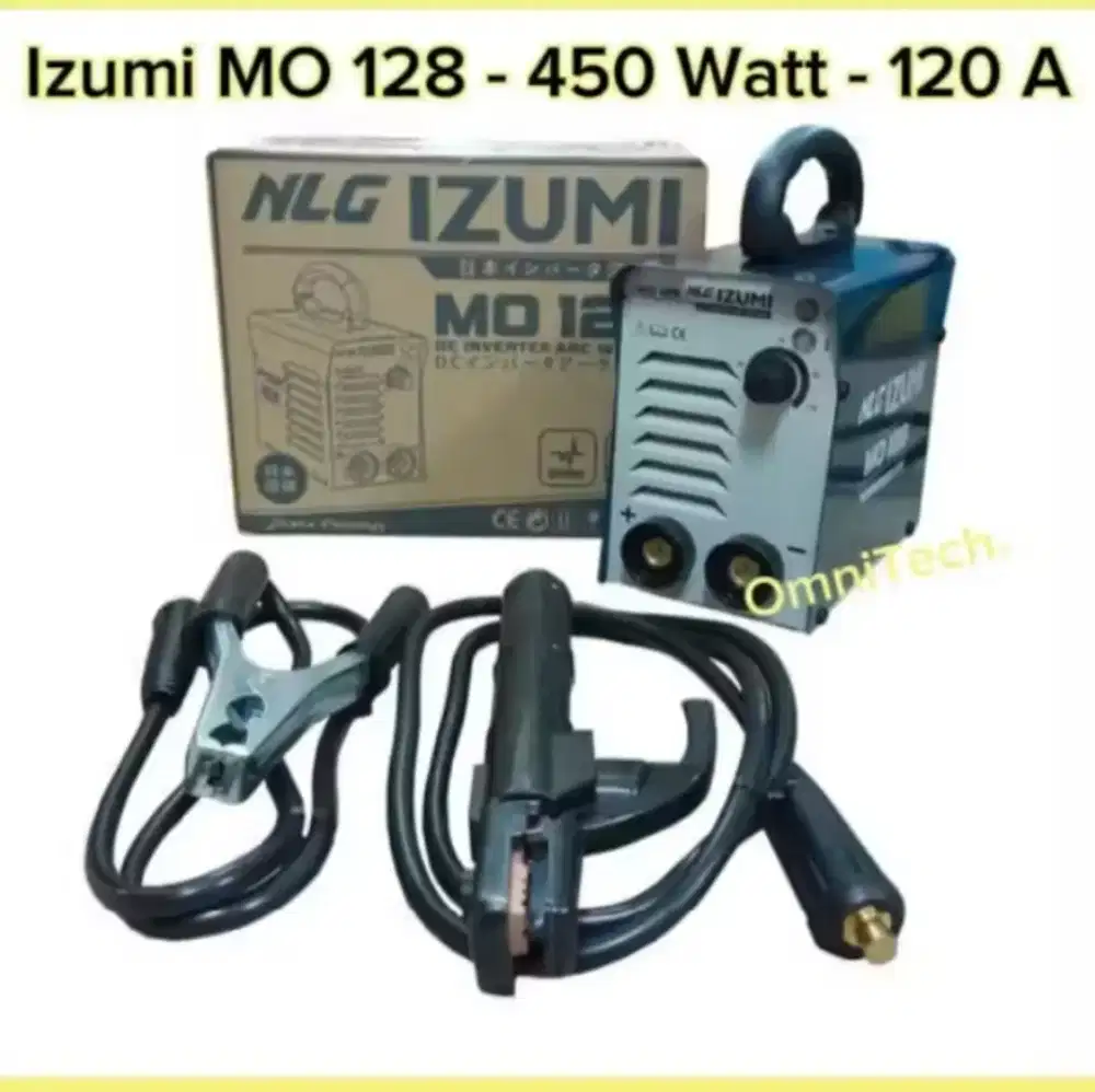 Mesin Trafo Travo Las Listrik Inverter 120A 450W Izumi MO128 MO 128
