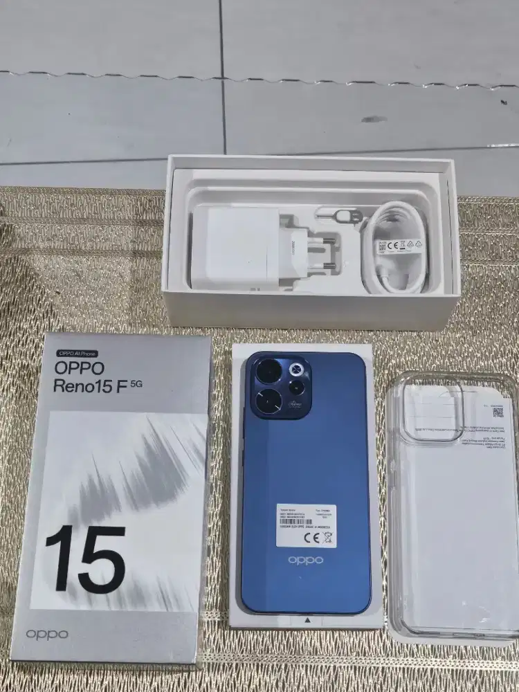Oppo Reno 15F 12/256gb likenew perfect garansi super panjang