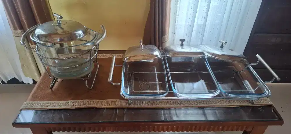 Mangkuk kaca barang masih mulus