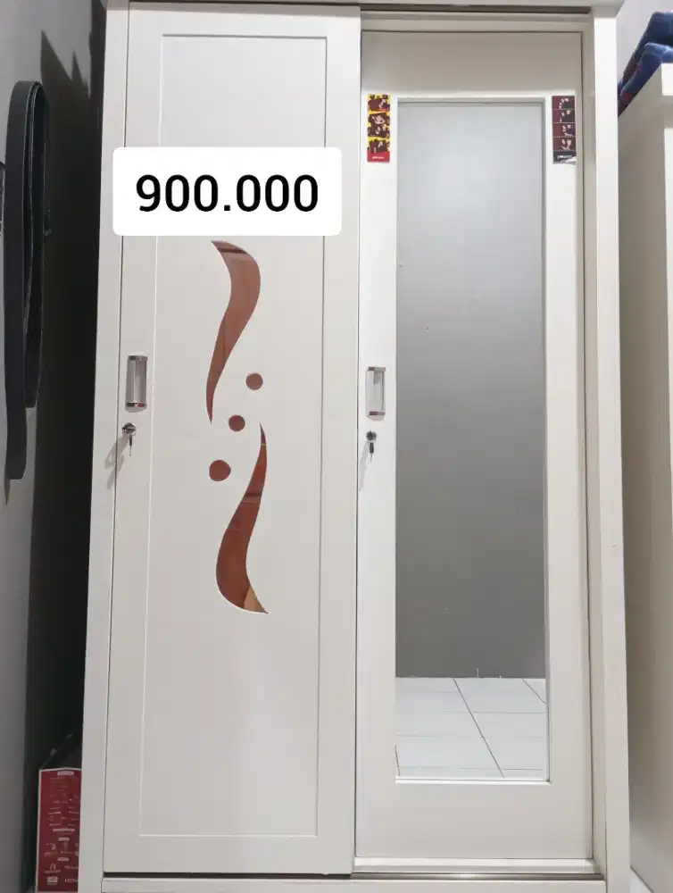 LEMARI SLIDING 2 PINTU