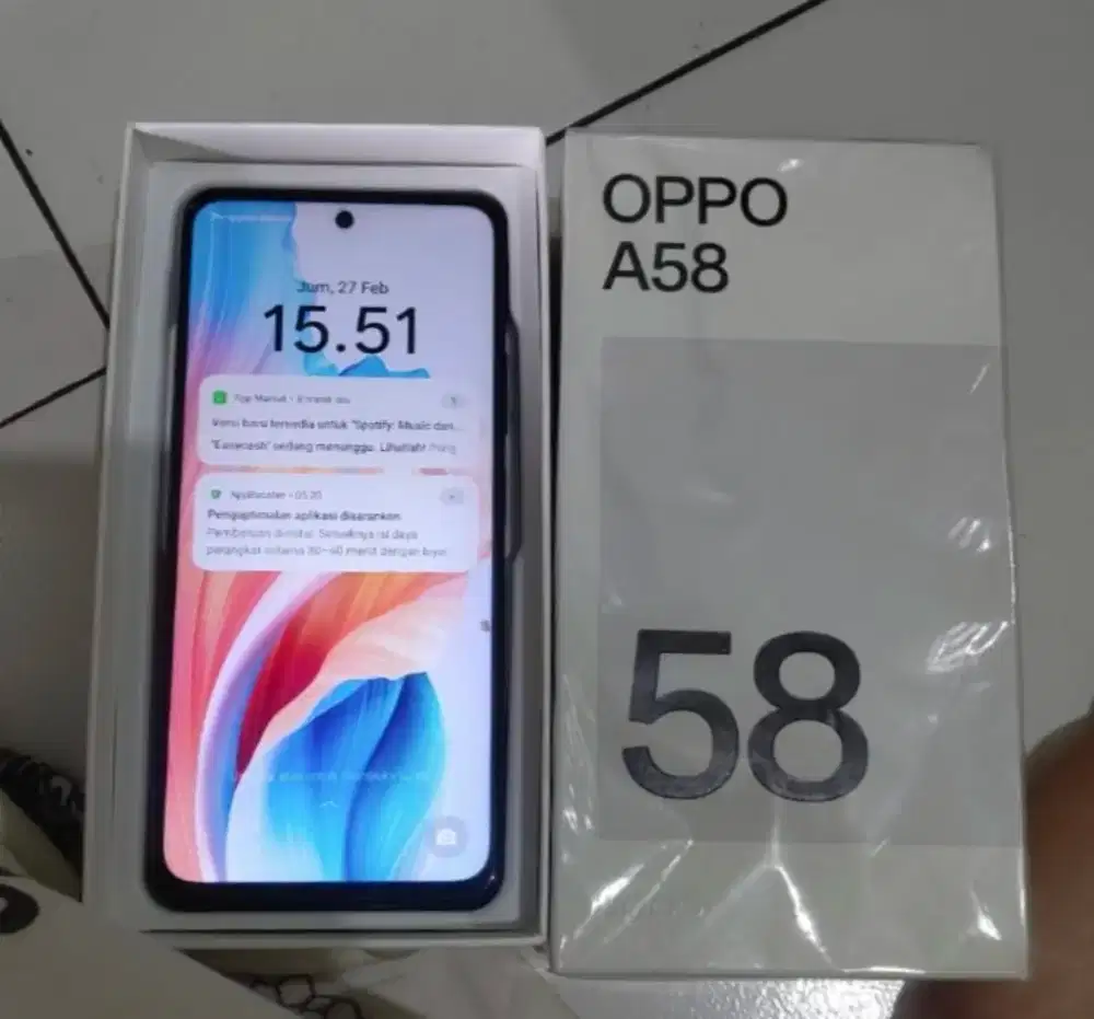 Di jual handphone Oppo A58