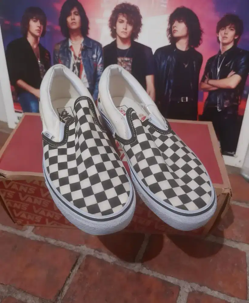 Vans kotak kotak size 41 brand new ori