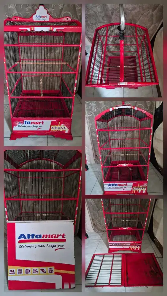 kandang kosan decal kandang cendet kandang pentet sangkar kosan fiber