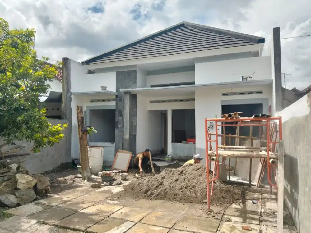 JUAL RUMAH BARU PROSES FINISHING DI IMOGIRI TIMUR