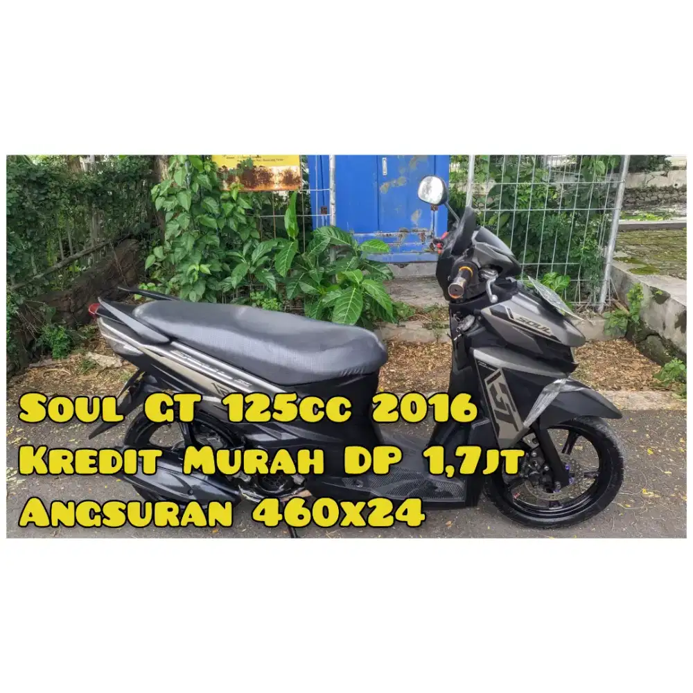 Soul GT 125cc 2016 Abu-abu Doff