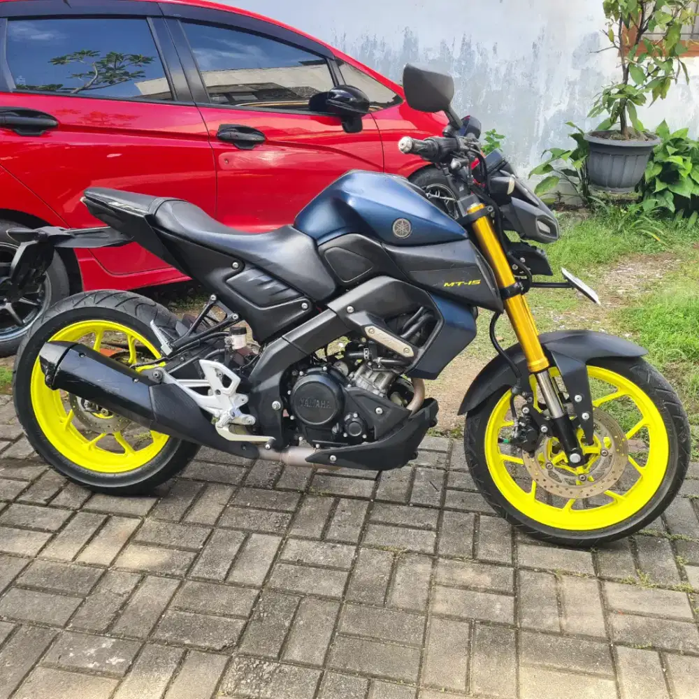 Yamaha MT15 MULUS BIRU NAVY