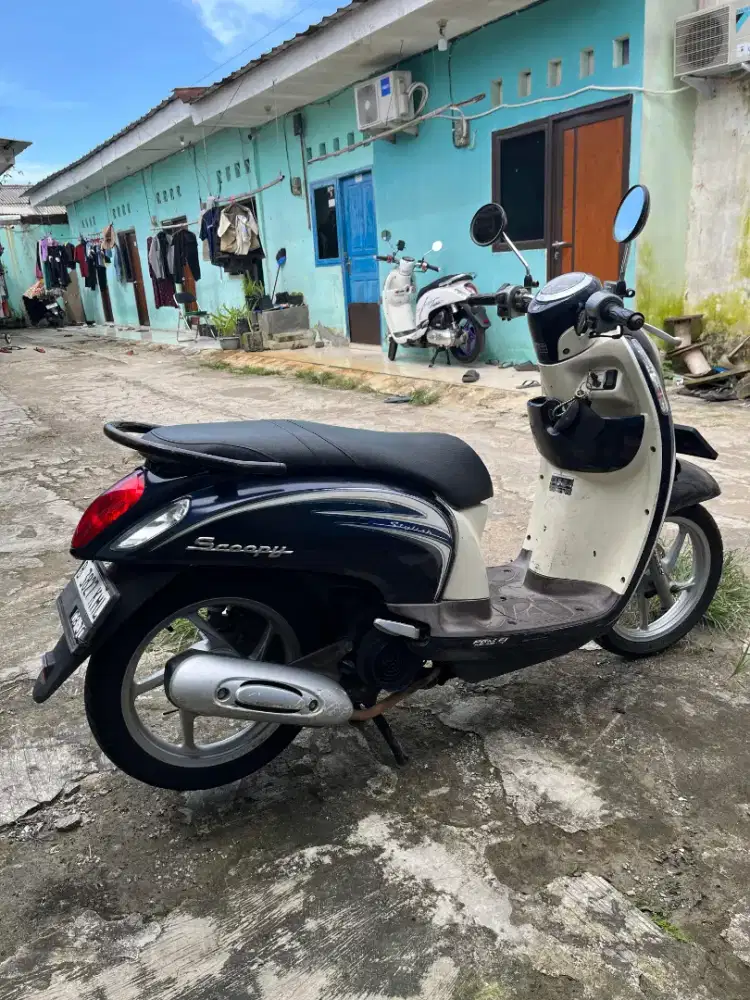 SCOOPY 2013 FI LENGKAP HIDUP ORISINIL