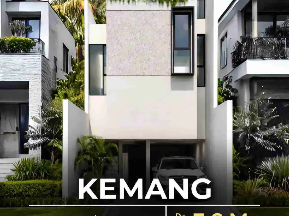 BRAND NEW HOUSE
READY 2 UNIT, ON PROGRESS
ONE GATE SYSTEM di KEMANG JAKARTA SELATAN