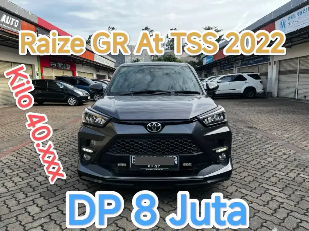 5JT RAIZE GR TSS 2022 TURBO LOW KM 40RB RARE !!