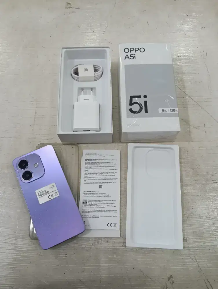 Oppo A5i 4/128 seken murah dan lengkap