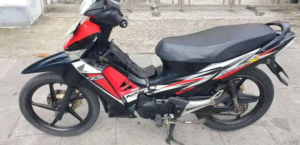 Supra X 125 TR th 2014  satu hati mulus pjk baru