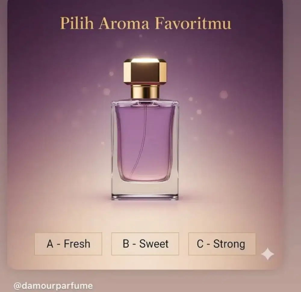 Jual parfume D'Amour