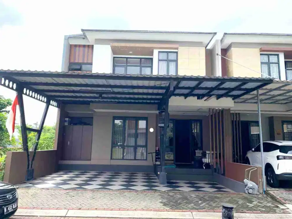 Rumah Rapih 2 Lantai LT 154  Lokasi Strategis Di Kota Wisata Cibubur