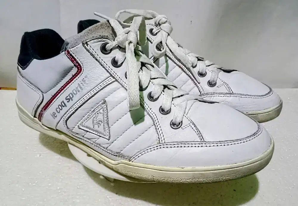 Le Coq Sportif - Sepatu Pria Casual Kulit Import Original