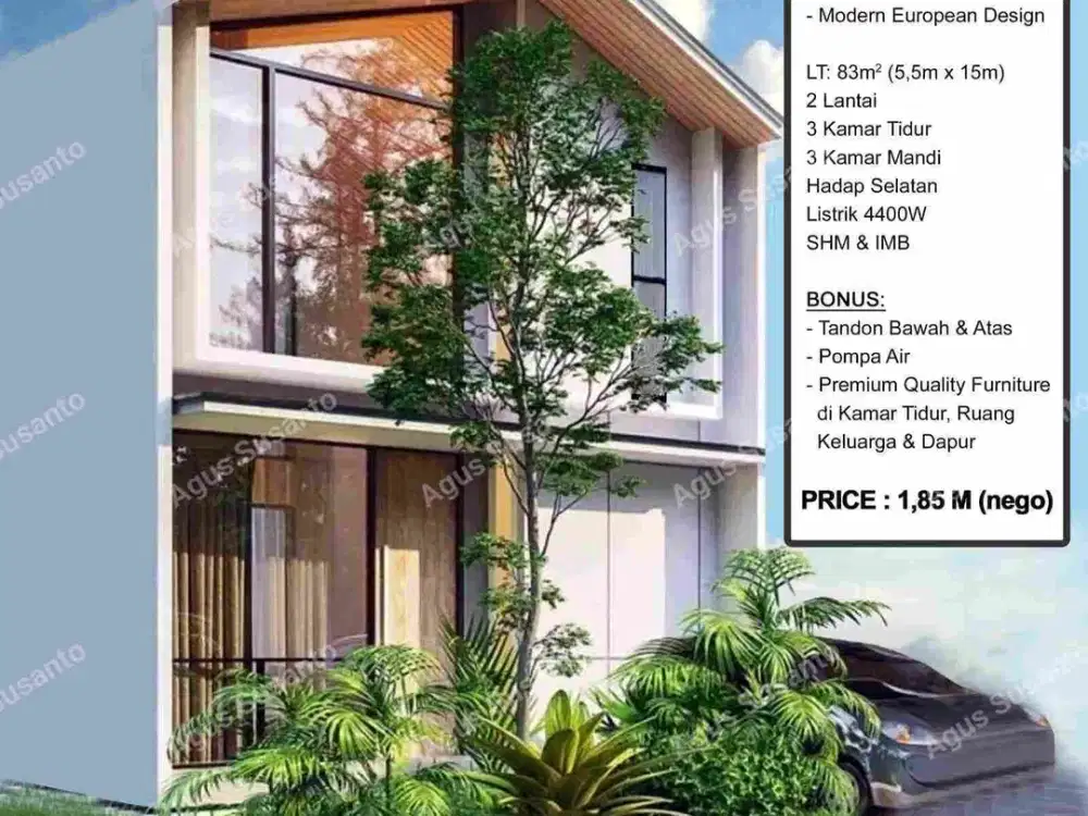 NEW Rumah Mulyosari dkt Sutorejo Babatan Pakuwon Lebak MERR