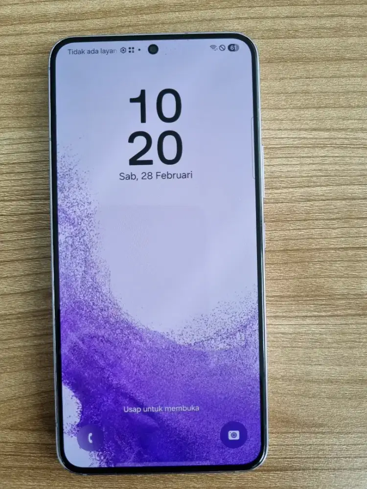 Samsung s22 8/256 minus tdk keluar jaringan