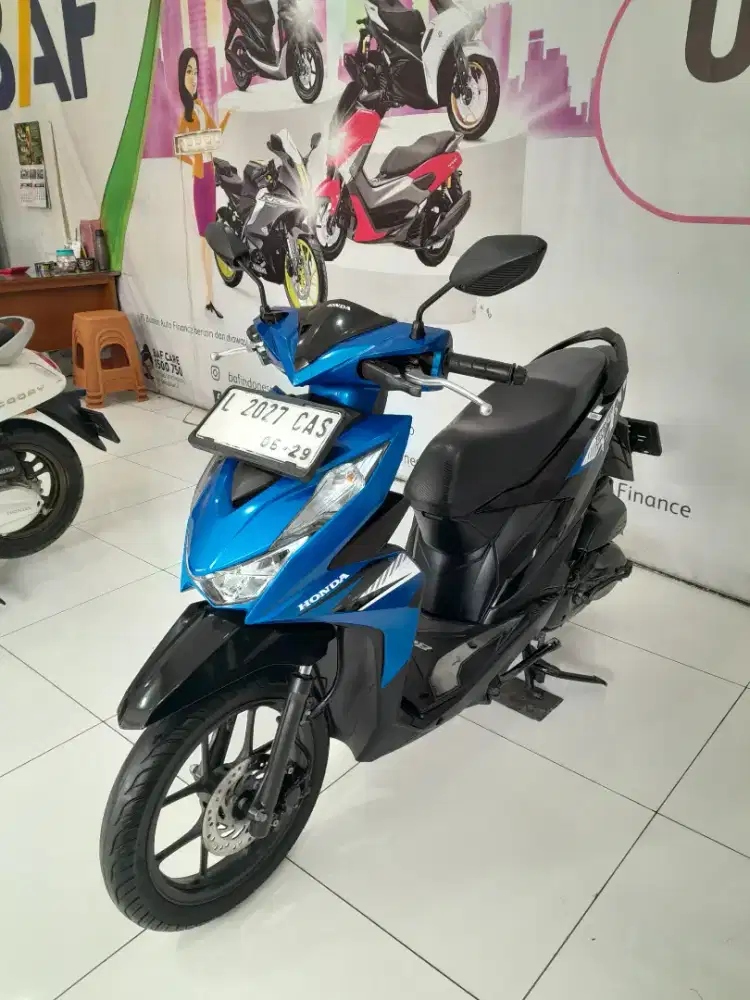 HONDA BEAT ECO BIRU 2024