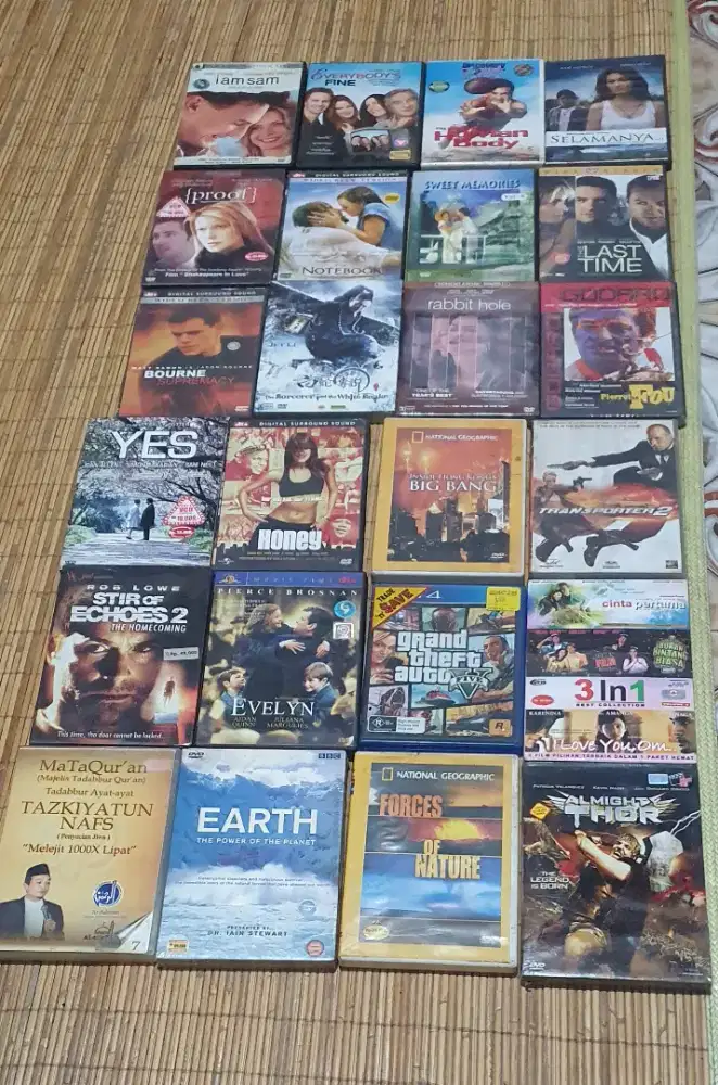 24 Kumpulan DVD/VCD original pilihan masih bagis