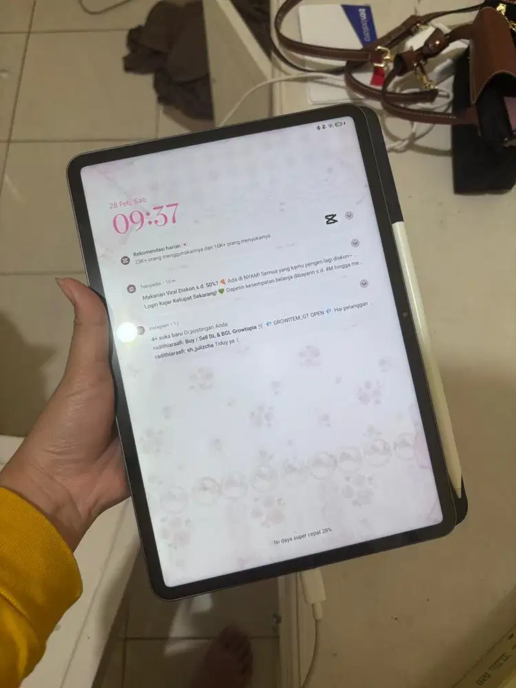 XIAOMI PAD 7 SECOND FULL SET + PENSIL + KEYBOARD