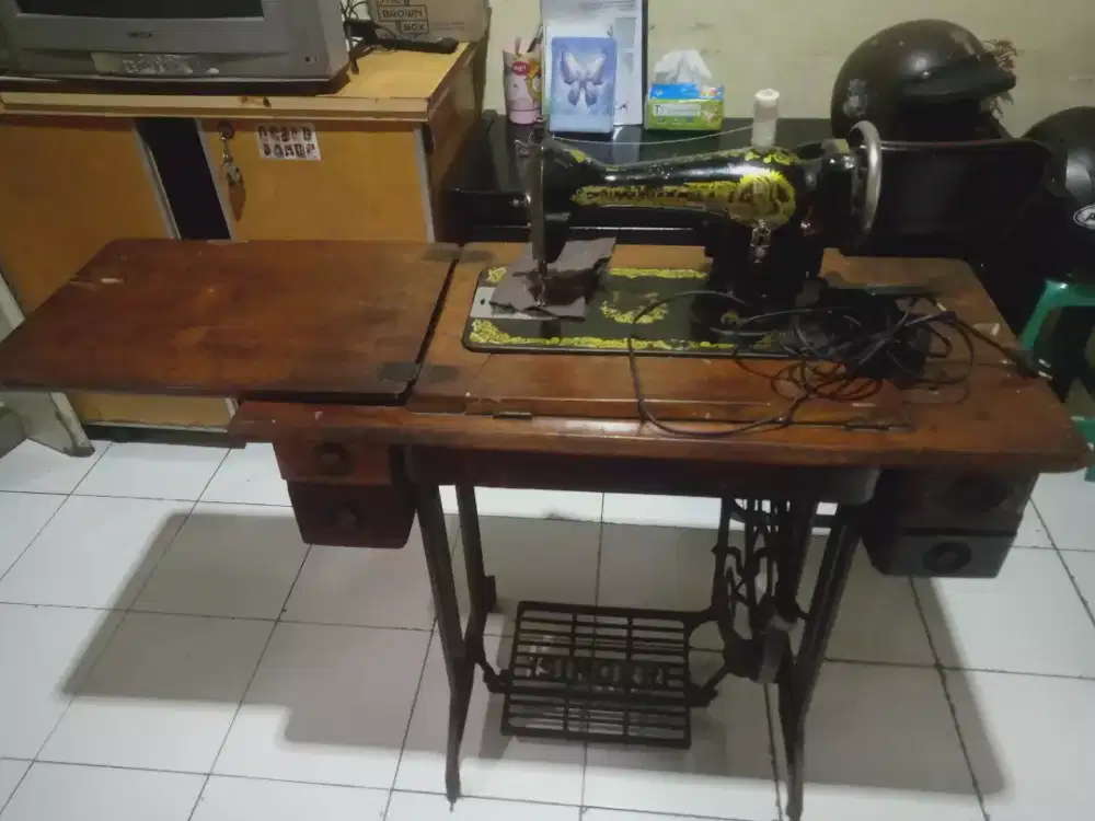 Mesin jahit fullset dinamo