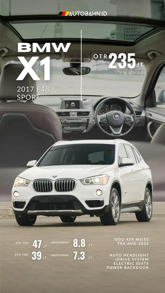 BMW X1 Sdrive F48 Sport 2017