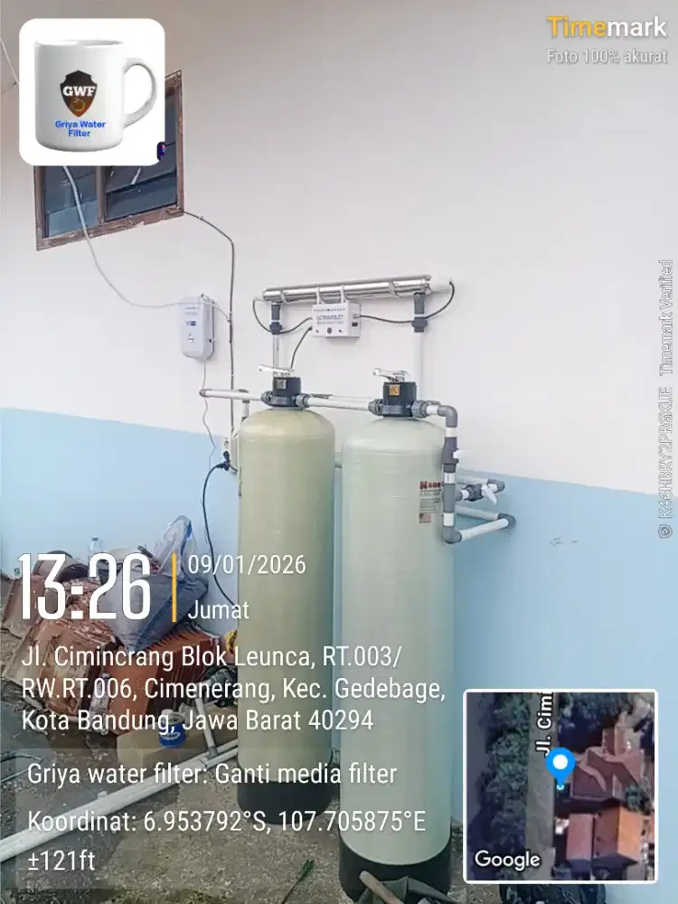 Filter air untuk dapur MBG