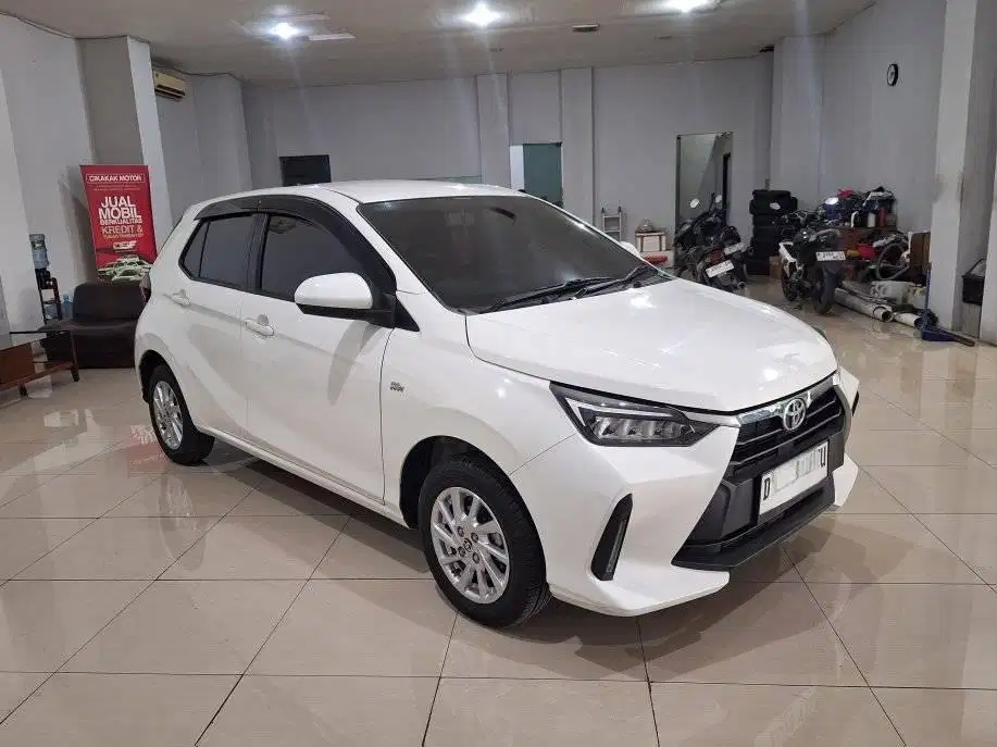 KM 12RB AGYA 1.2 G CVT AT 2024 TOYOTA ALL NEW MATIC PUTIH