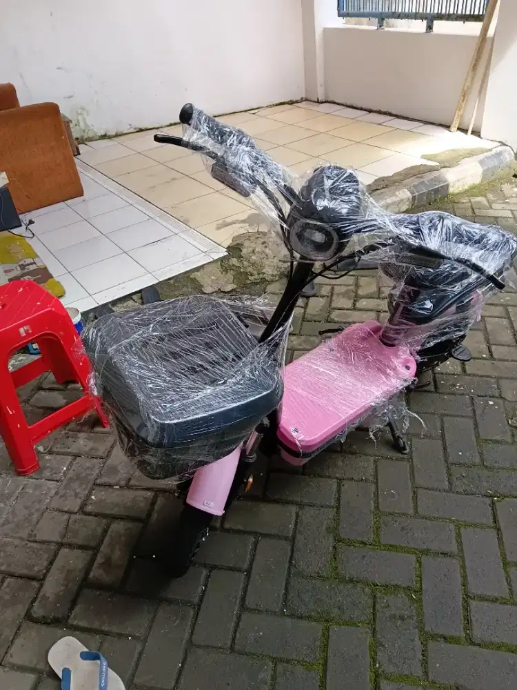 Sepeda listrik baru beli