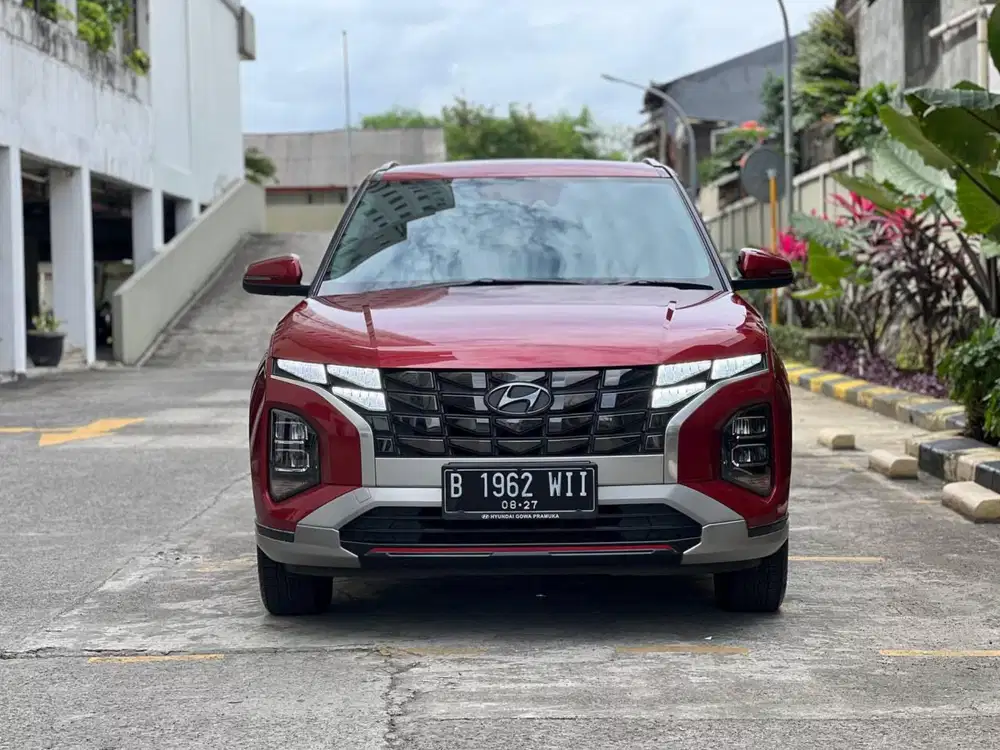 Hyundai Creta Prime AT 2022 Merah One Tone
