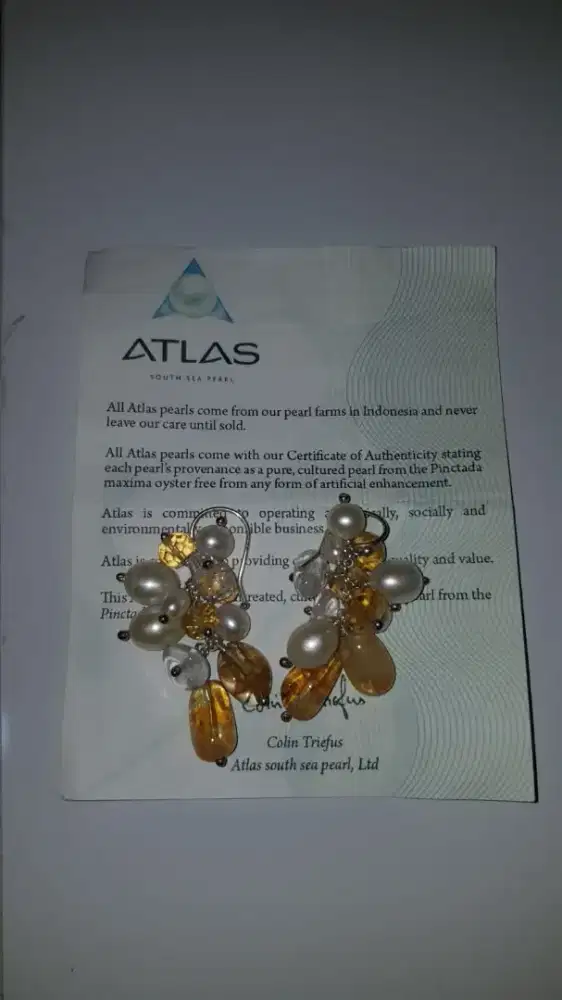 ATLAS South Sea Pearl Earring