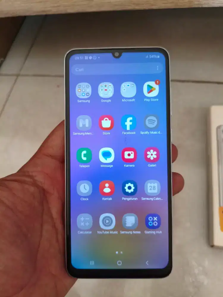 SAMSUNG A05 4/64 SILVER MULUS