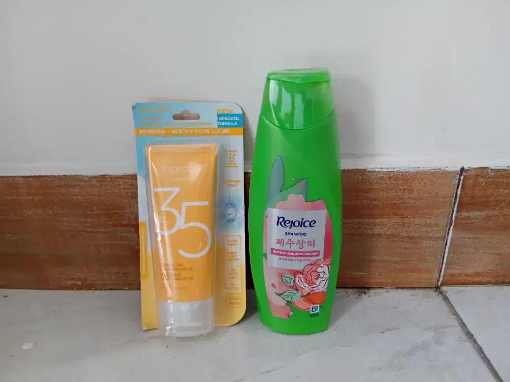Shampo Rejoice dan Sun Screen Wardah