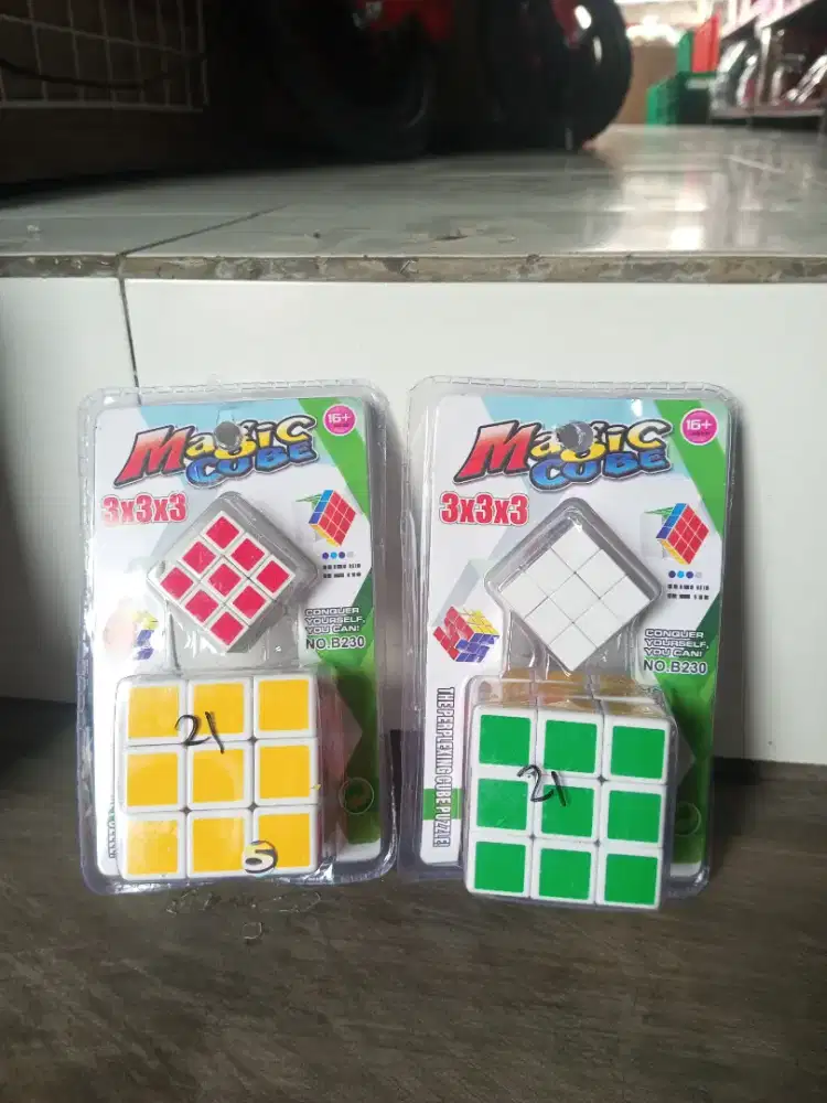 Mainan anak rubik isi 2