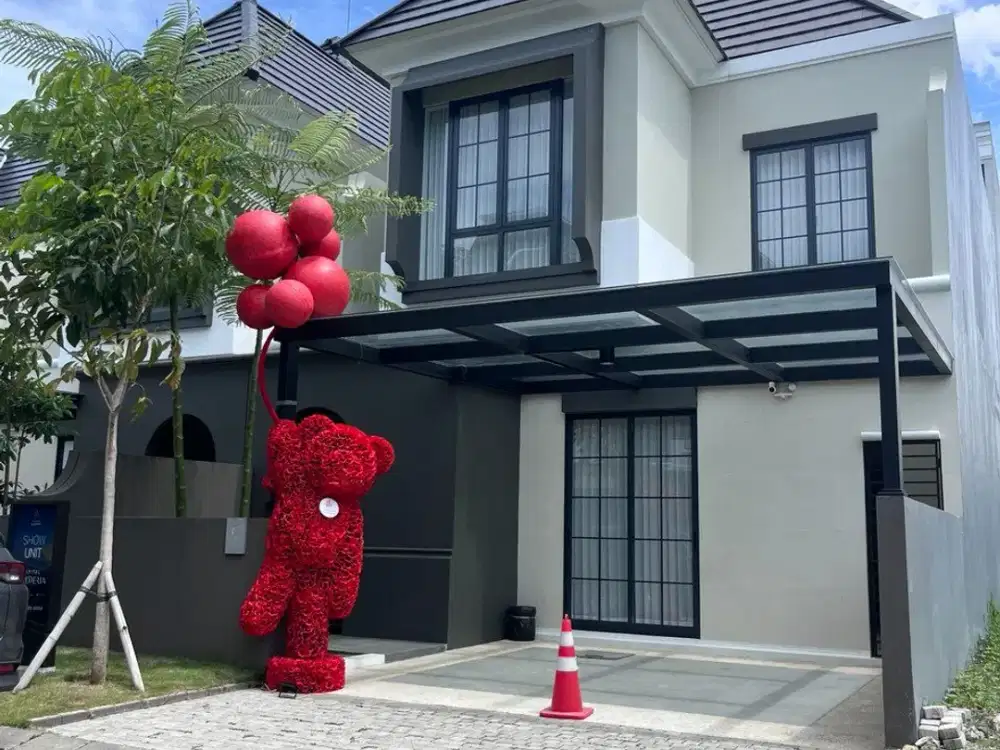 FULL FURNISH 3M an Rumah Surabaya Timur Design Minimalis Modern 2 Lantai