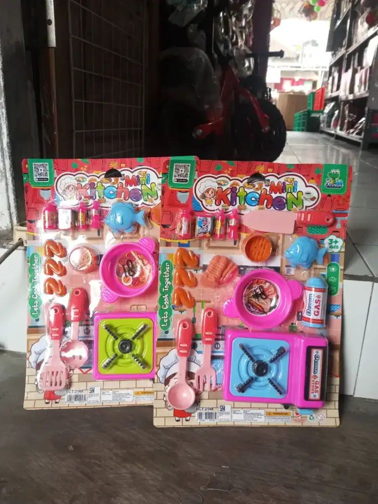 Mainan anak mini kitchen set