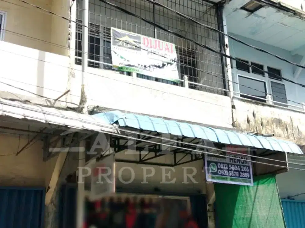 Jual Murah Ruko 3 Lantai SHM Pusat Bisnis Siap Pakai